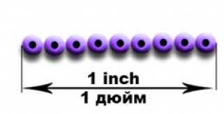 Классификация чешского бисера Preciosa по размеру