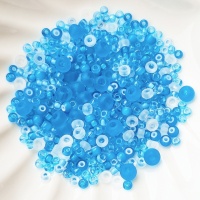 Бисер Preciosa Mix Aqua Blue голубой, 8 грамм