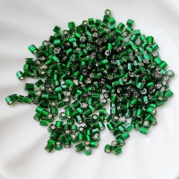 Рубка Preciosa 57620 темно-зеленый блестящий, размер 10/0 (1,9мм), 5гр