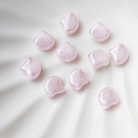 Бусины Гинко светло розовый опал Ginko 71200/14400 Light Rose Opal Luster, 10шт