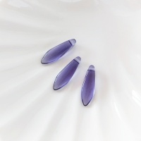 Чешские бусины Даггерсы Light Violet Glass Daggers 5*16mm 20500, 3шт