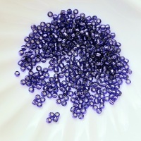 Бисер японский фиолетовый Toho 11/0, №2224, S/L Purple, 4 гр