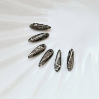 Бусины Даггерсы Glass Daggers 3*11mm, 03000/18549 Античный хром, 6шт