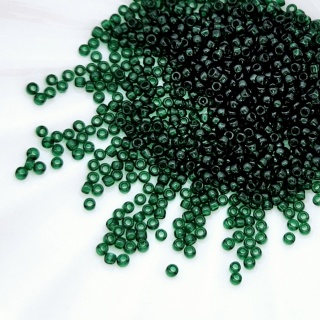 Бисер Toho Round 15/0, №939, Green Emerald, 4гр
