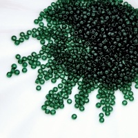 Бисер Toho Round 15/0, №939, Green Emerald, 4гр