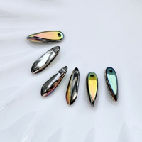 Бусины Glass Daggers 3*11mm, Crystal Vitrail 00030/28101, 6шт