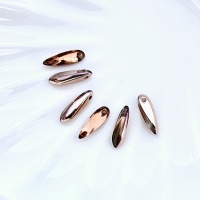 Бусины Glass Daggers 3*11mm, Capri Rose 00030/27141, 6шт
