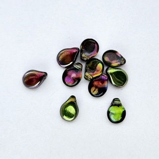 Чешские бусины Пип Pip beads, 5*7мм, 00030/95000 Magic Orchid, 10шт