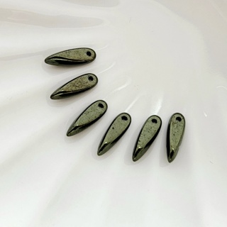 Бусины Кинжалы Glass Daggers 3*11mm, 23980/14495, 6шт