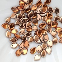 Бусины Чешские Чешуя Дракона Dragon Scale 00030/27101 Capri Gold Crystal, 3 гр (70шт)