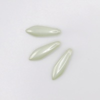 Бусины Гласс Даггерс мятный зеленый блеск Glass Daggers 5*16mm 03000/14457, 3шт